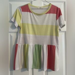 HOPELY women’s size small babydoll top.